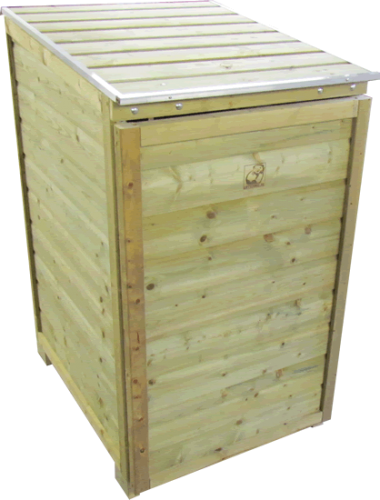 Storage for one 140L wheelie bin (LK140-R)